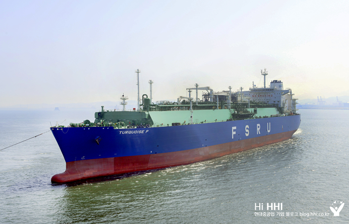 [사진]터코에스호(신개념 LNG FSRU)