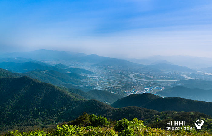 한 폭의 산수화 같은 절경