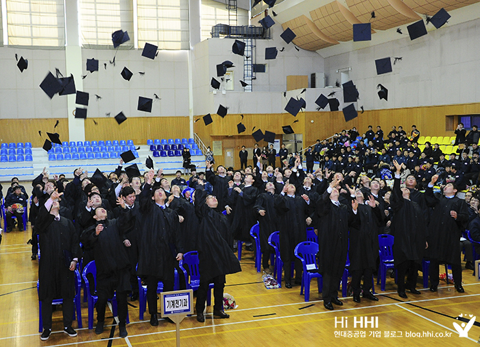 도전정신으로 이룬 만학의 꿈! 현대중공업공과대학 제 2회 학위수여식