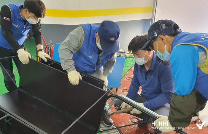 (4)기능장회, 리어카 제작 봉사