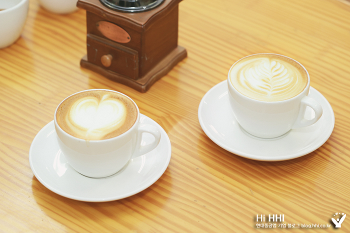 [미포회관] ‘라떼 아트’ 커피 위에서 피어나는 작은 행복