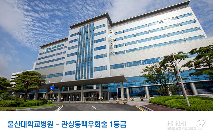 울산대학교병원 ‘관상동맥우회술 1등급