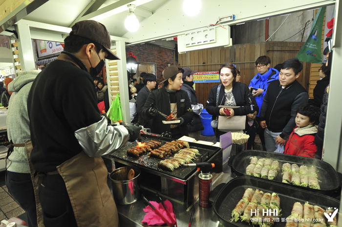 큰애기야시장 음식점