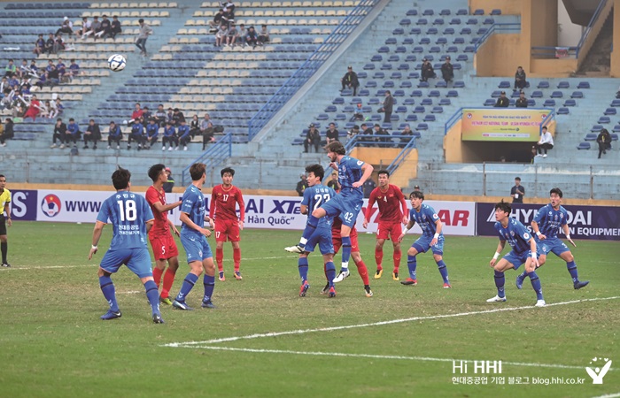 [사진]울산현대축구단 베트남 올림픽 축구대표 친선경기 (2)