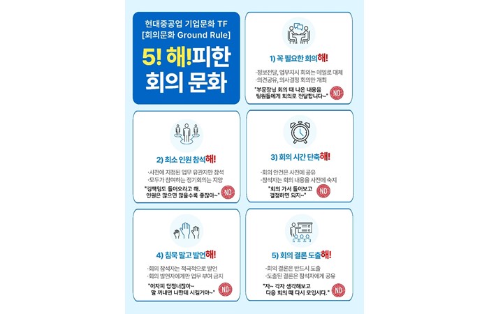 ‘회의·보고’ 신(新) 바람, 업무효율 업!